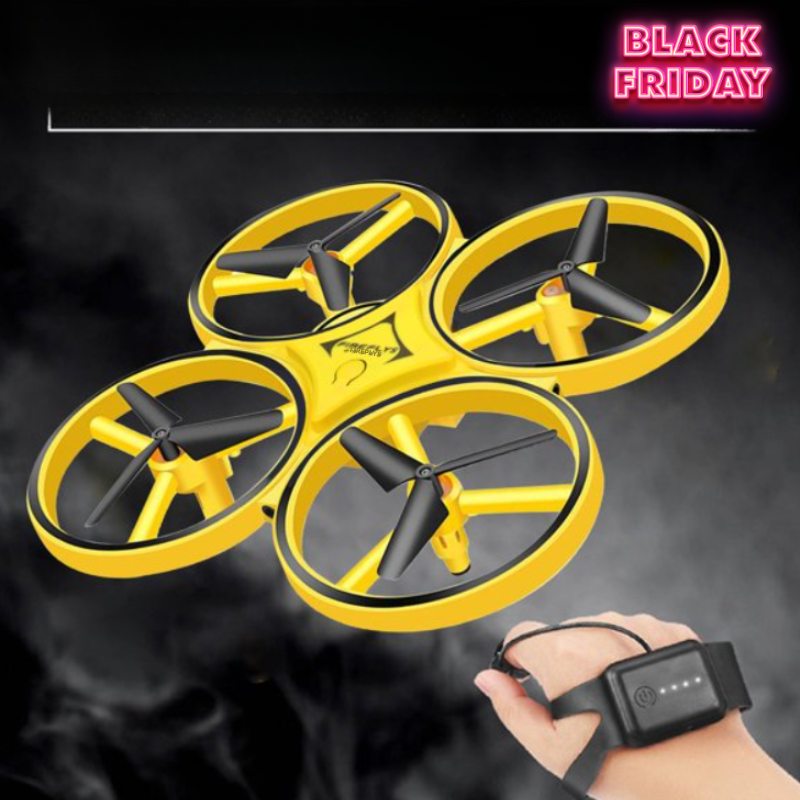 MINI DRON FIREFLY CON CONTROL REMOTO LUCES LED